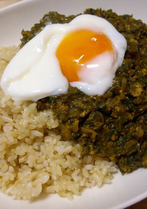 ほうれん草入り♪キーマカレー-レシピのメイン写真