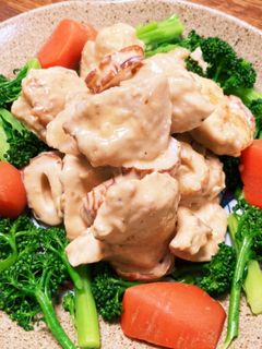 鶏胸肉のマヨネーズ和え-レシピのメイン写真