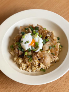 おろし玉ねぎのオートミール豚丼-レシピのメイン写真