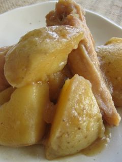 *新じゃが&鶏手羽の煮物*-レシピのメイン写真