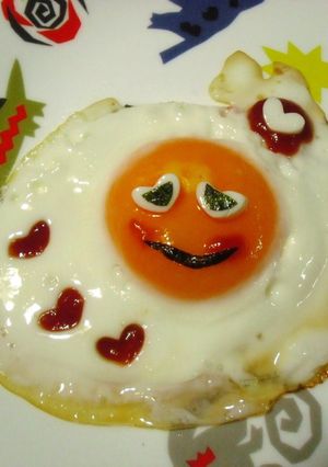 恋する目玉焼‐sunny-side up-レシピのメイン写真
