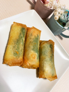 鮭とチーズの包み揚げ-レシピのメイン写真