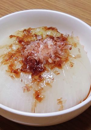 甘くて美味o^^o♡新玉ねぎのレンジ蒸し-レシピのメイン写真