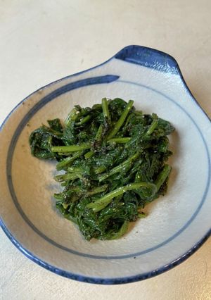 副菜・ほうれん草の胡麻和え(3〜4人分)-レシピのメイン写真