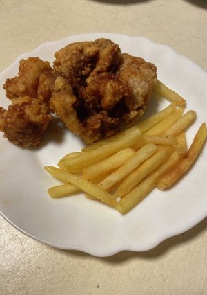 唐揚げ&ポテトフライ（4人分）-レシピのメイン写真