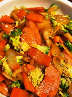 ✿残り野菜とウインナーで炒め物✿-レシピのメイン写真