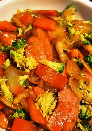 ✿残り野菜とウインナーで炒め物✿-レシピのメイン写真