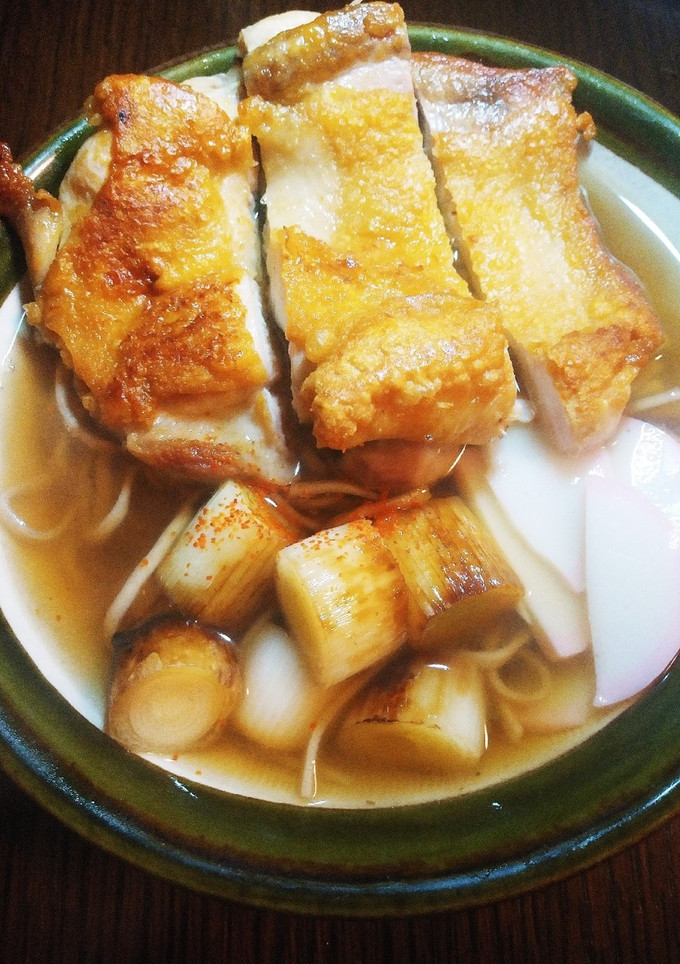 簡単☆鶏ネギ蕎麦-レシピのメイン写真