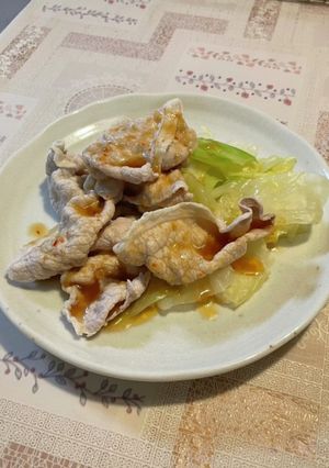 香味だれの豚しゃぶキャベツ-レシピのメイン写真