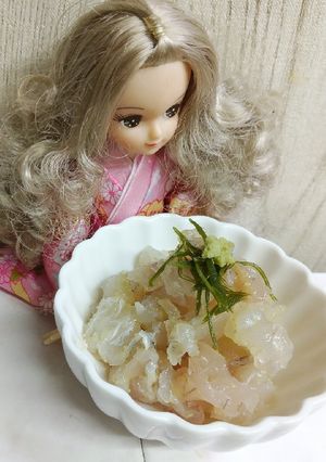 リカちゃん♡塩漬け鯛 たたき♤わさび-レシピのメイン写真