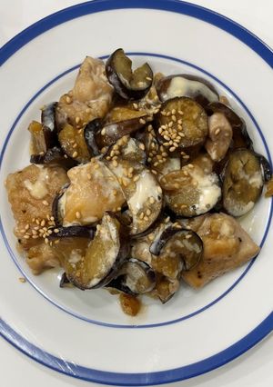 鶏とナスの甘酢ダレ-レシピのメイン写真