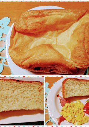 ふんわりオリーブオイルとチーズの食パン-レシピのメイン写真