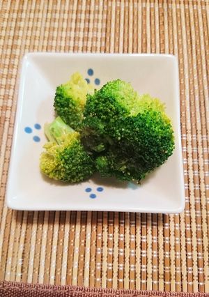 レンチンで簡単にブロッコリー食べよう-レシピのメイン写真
