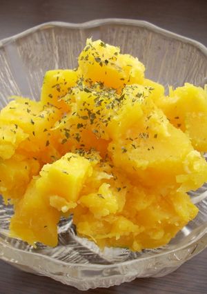 レンジで簡単 かぼちゃのチーズサラダ-レシピのメイン写真