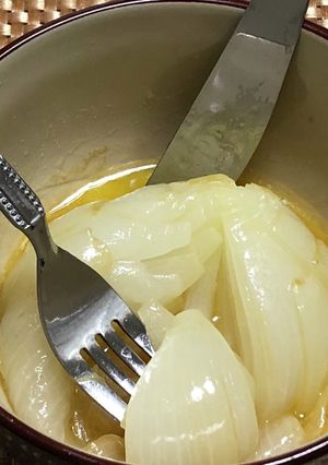 新玉ねぎを丸ごとチン！-レシピのメイン写真