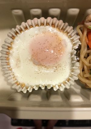 トースターで目玉焼き♪ノンオイル-レシピのメイン写真