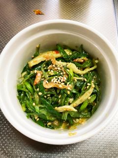 簡単#ピリ辛#青ネギの酢醤油和え -レシピのメイン写真