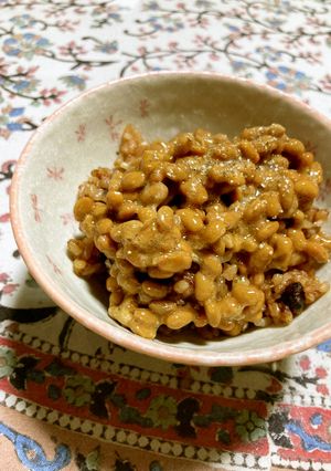 焼肉のタレで納豆(*˘︶˘*)。.:*♡-レシピのメイン写真