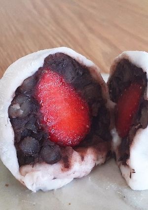 ノンシュガー 大福もち タイ産もち米の粉-レシピのメイン写真