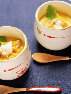 青森の味!いちご煮の茶碗蒸し-レシピのメイン写真