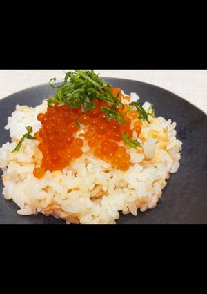 鮭といくらの混ぜ寿司-レシピのメイン写真