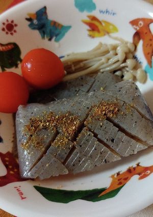 噛み切りやすい♪蒟蒻ときのこのステーキ-レシピのメイン写真