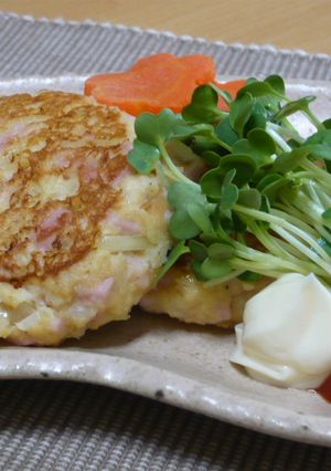 簡単ヘルシーおさかなのハンバーグ-レシピのメイン写真