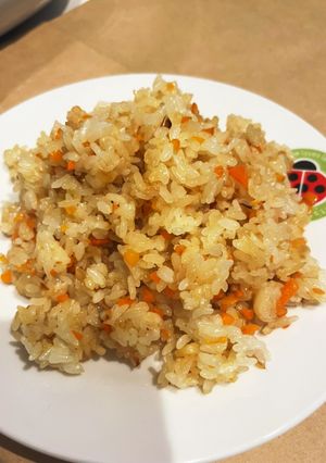 凄くシンプル！玉ねぎとにんじん炒飯-レシピのメイン写真