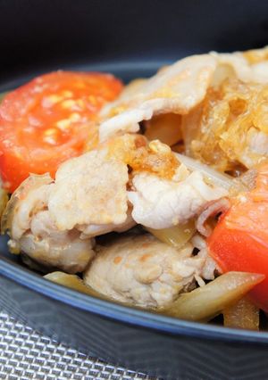 食物繊維もとれる!糸寒天入りしょうが焼き-レシピのメイン写真