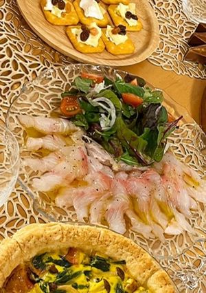 簡単◎ヒラメのカルパッチョ-レシピのメイン写真