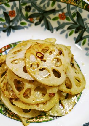 たった3分！レンコンのオイマヨ炒め-レシピのメイン写真