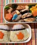 保育園　春の遠足弁当　ちらし寿司おにぎり