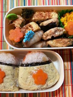 保育園 春の遠足弁当 ちらし寿司おにぎり-レシピのメイン写真