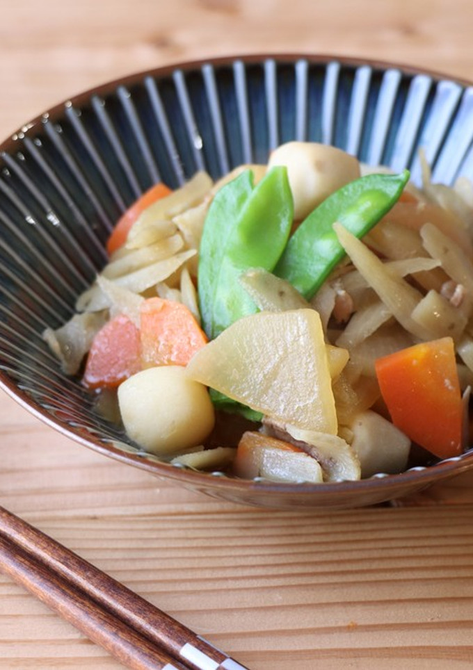 豚肉と根菜の煮物-レシピのメイン写真