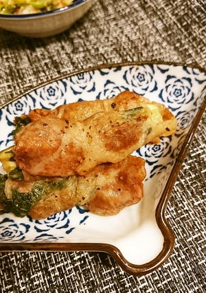 ナス大葉豚巻き-レシピのメイン写真