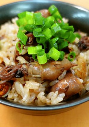 ホタルイカの簡単炊込みご飯-レシピのメイン写真