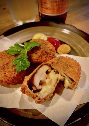 【京都】虎々屋の椎茸のチーズ揚げ-レシピのメイン写真