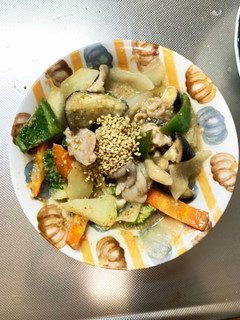 簡単八宝菜味豚こま大根青椒肉絲風-レシピのメイン写真