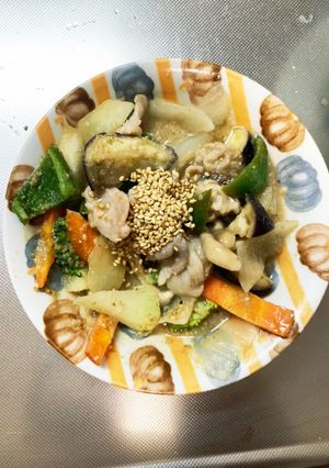 簡単八宝菜味豚こま大根青椒肉絲風-レシピのメイン写真