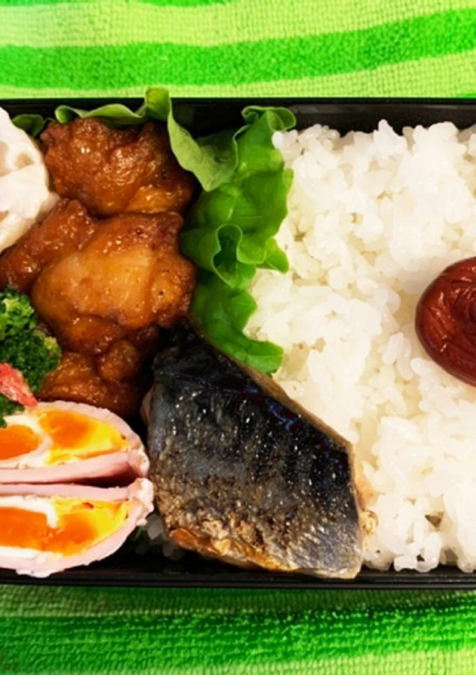 中学生男子　部活前のお弁当3/18-レシピのメイン写真