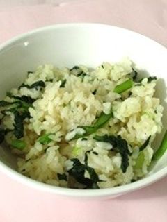 野菜をプラス なっぱ飯-レシピのメイン写真