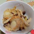 ベビーホタテとシメジのバター醤油炒め