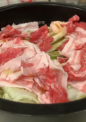 白菜　豚バラ　塩煮　ホットクック-レシピのメイン写真