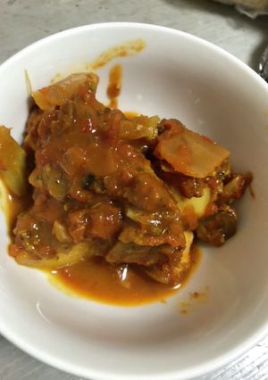 鶏肉とじゃがいものトマト煮込み-レシピのメイン写真