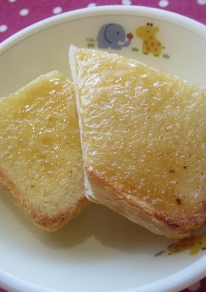 給食人気メニュー　みそバタートースト-レシピのメイン写真