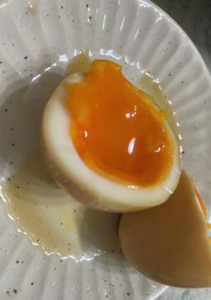 【簡単美味】こってりめの味玉-レシピのメイン写真