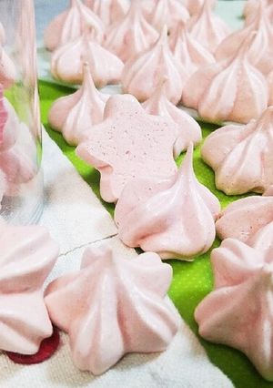 さくら♡メレンゲクッキー-レシピのメイン写真