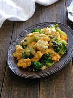 ブロッコリーと豆腐の卵チーズ炒め-レシピのメイン写真