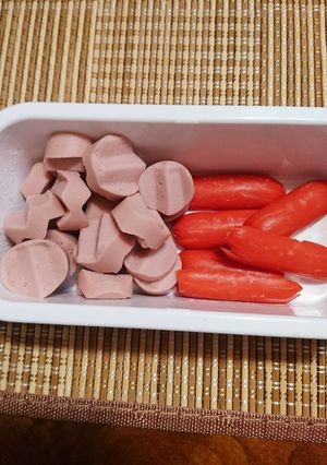 カニさんウィンナーと魚肉ソーセージ-レシピのメイン写真