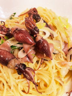 ほたるいかのパスタ-レシピのメイン写真